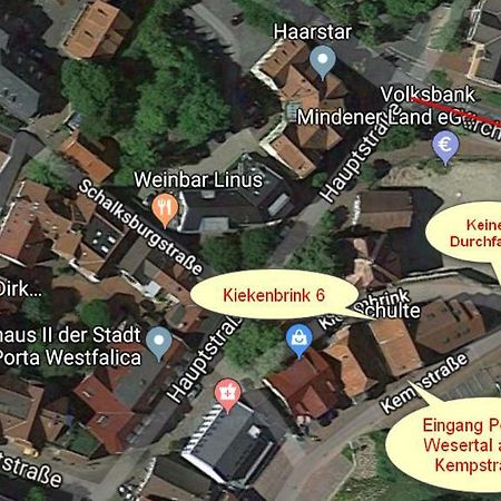 Pension Wesertal Porta Westfalica Ngoại thất bức ảnh